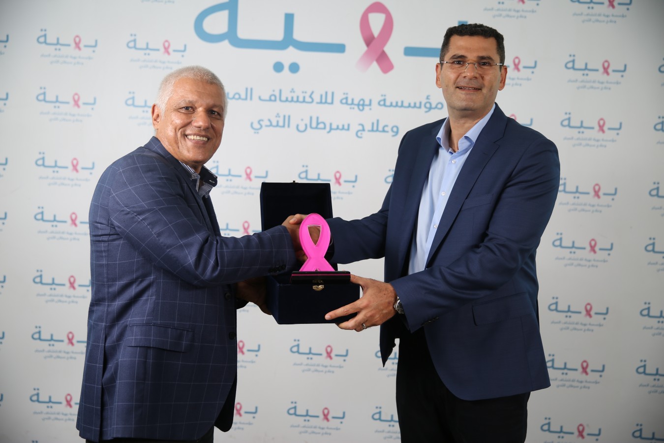 استضافت مستشفي بهية للاكتشاف المبكر وعلاج سرطان الثدي وفد من شركة نستلة مصر