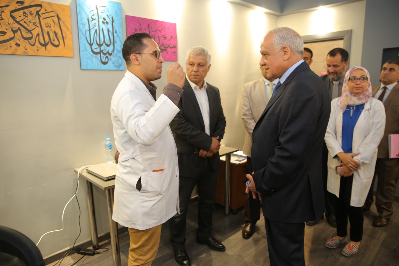 تزامنًا مع حملة الدولة المصرية للرعاية الصحية لسيدات مصر محافظ الجيزة يزور مستشفى بهية