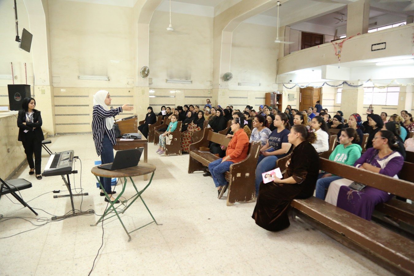 مؤسسة بهية تقوم بتنظيم ندوة توعية ضد سرطان الثدي في الكنيسة الإنجيلية بمدينة نصر