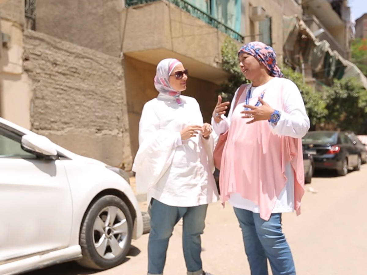 Mona Hassan is one of Baheya’s cancer fighters